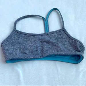 Ivivva single thin strap sports bra